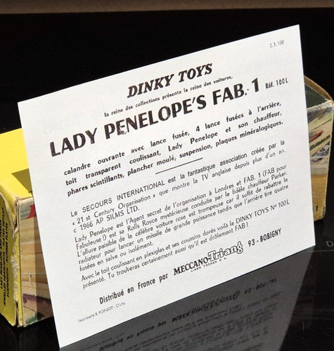 Dinky toys repro copy notice - ,