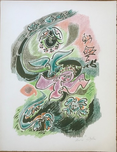Andre masson lithographie - andre,