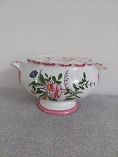 VASE PIQUE FLEURS FAIENCE