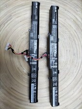 2 Batterie Original Genuine ASUS A41-X550E X751 K751 X750 751 14,4V 2500mAh 37wh