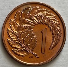 New Zealand 1 Cent 1969 -