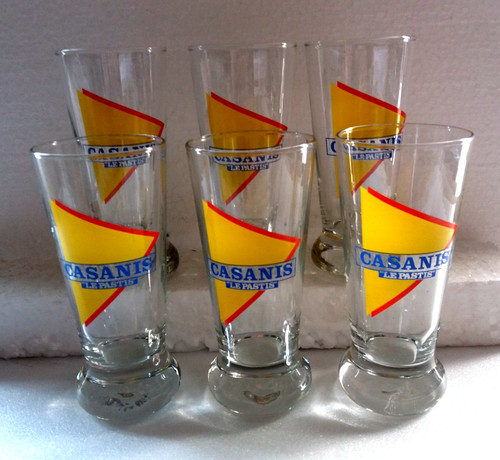 Lot verres aperitif casanis - lot, 6