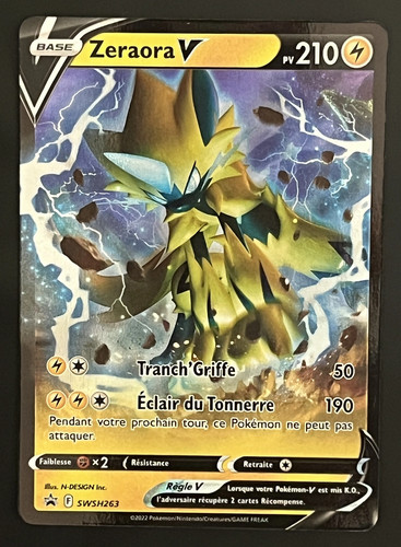 Zeraora swsh263 - zeraora, v