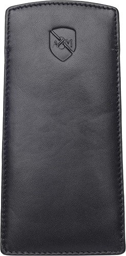 étui lunettes cuir véritable - cuir,