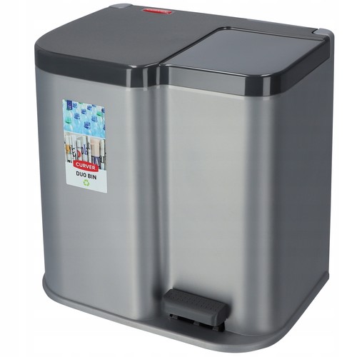 Curver duo pedalbin bac - duo,
