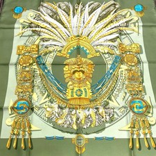 Écharpe HERMES Carre 90 soie