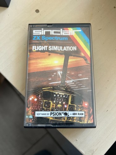 Flight simulation sinclair - sinclair, zx