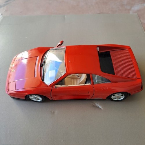Miniature ferrari 348 - miniature, rouge