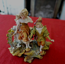 groupe biscuit porcelaine couples galants Autriche