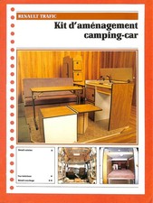 RENAULT TRAFIC KIT AMÉNAGEMENT / CAMPÉREVE BRIE COMTE ROBERT ( 77 ) FICHE