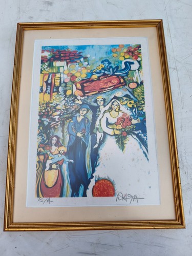 Lithographie raya sorkine - lithographie,
