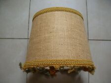 Abat jour tissu beige sur