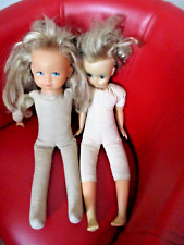 lot 2 poupées vintage  marquée bella   48cm