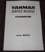 YANMAR B25V Pelleteuse Service