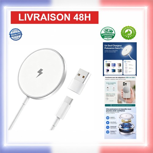 Chargeur induction magnétique - chargeur,