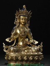 Vieille Népal Bronze Or