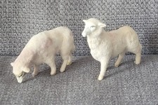 Lot De 2 Ancien Moutons
