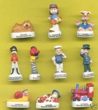 * FEVES MARGOTTE ET POLLUX  série complète  ..ref. B73