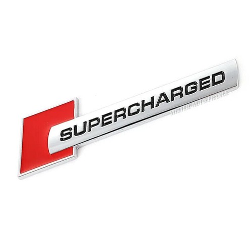 Embleme supercharged metal - embleme,