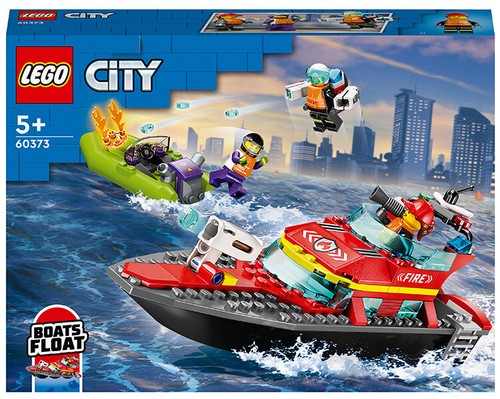 Lego city bateau secours - bateau, de