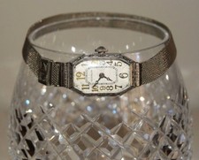 Vintage Waltham 14k White Gold