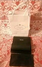 Prada Etui à Lunettes 15,5/6/3 +sac Shopping articles Neuf et Authentique