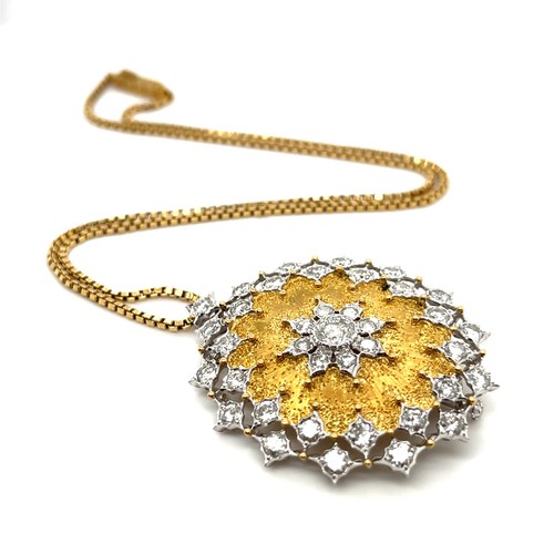 Pendentif broche buccellati - pendentif-broche, en