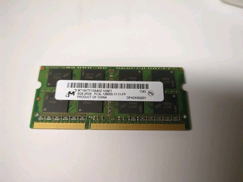 Ram 8go pc3l - 8go, pc3l-12800s-11-11-fp