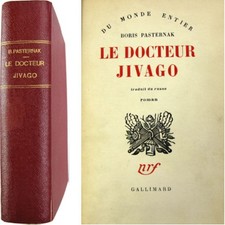 Le Docteur Jivago 1958 Boris Pasternak prix Nobel littérature russe