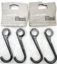 Ikea Fintorp Black Hooks 2