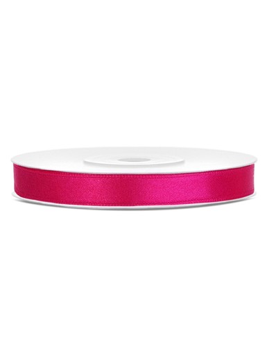 Ruban satin fuchsia cm - satin,