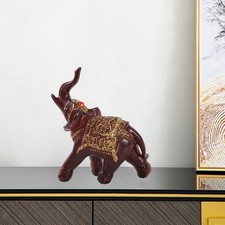 Éléphant Statue Résine