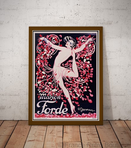 Affiche poster cabaret marion - affiche-poster,