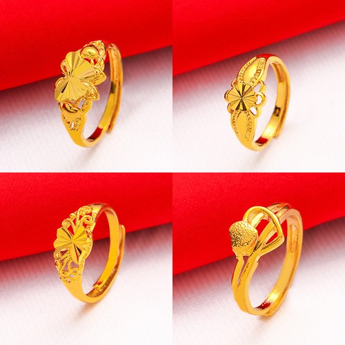 Bague porte bonheur plaquée - porte-bonheur,