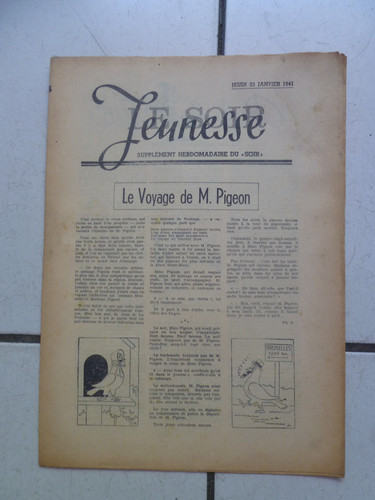 Tintin soir jeunesse - tintin, /