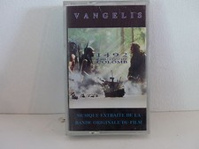 K7 BO Film OST 1492 Christophe Colomb VANGELIS 4509 91014 4
