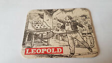 Ancien sous bock bière LEOPOLD  N°13
