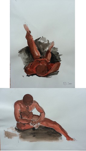 Composition erotique - erotique, nu