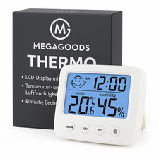 Hygromètre Thermomètre LCD Avec Rétroéclairage Pour Chambre De Bébé DE.