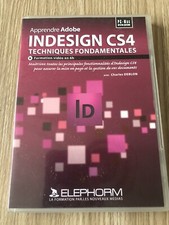 FORMATION VIDÉO APPRENDRE ADOBE INDESIGN CS4 TECHNIQUES FONDAMENTALES PC DVD MAC