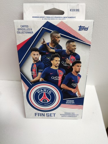 Topps fan set paris saint - topps,
