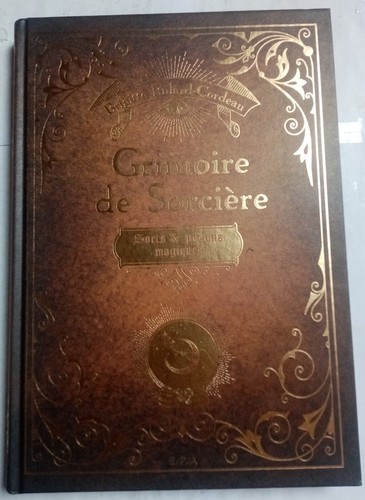 Livre grimoire de sorcière - :,