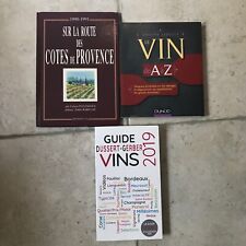 livres 85:  3 livres sur le VIN