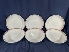 6 assiettes creuses calottes