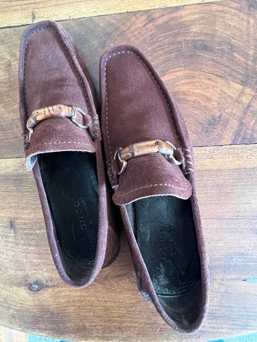 Gucci mocassins daim - -,