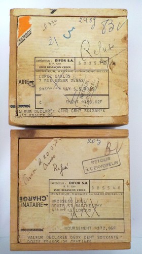 Boîtes envoi postal - d'envoi,