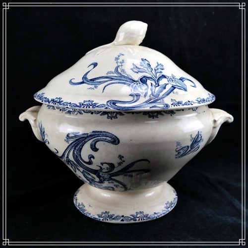 Soupiere faience de - soupiere,