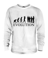 Salon de Coiffure Quartet Évolution De Homme Unisexe Pull Hommes Femmes Cadeau