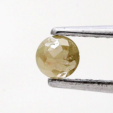 Diamant Naturel Loose 0.38TCW Diamant Jaune Diamant Rond Diamant Fancy