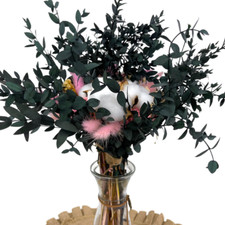 Mélange Séché Fleur Bouquet Naturel Mariage Bouquet Vase Pétales Floral